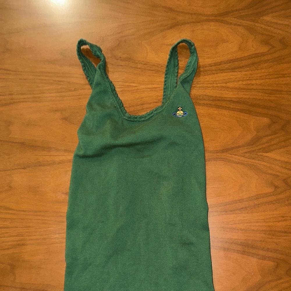 Vivienne Westwood Green Dolce Minidress